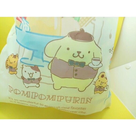 Sanrio Pompompurin Eco Reusable Shopping Portable Foldable Tote Bag. - Picture 4 of 8